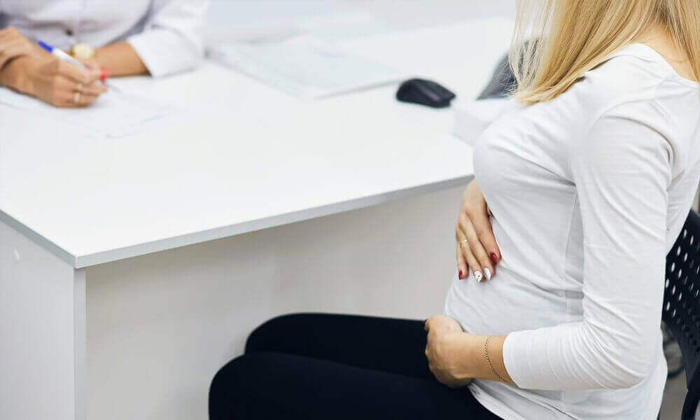 Femme enceinte, moment de repos